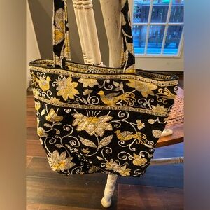 Vera Bradley Yellow Bird Tote Bag